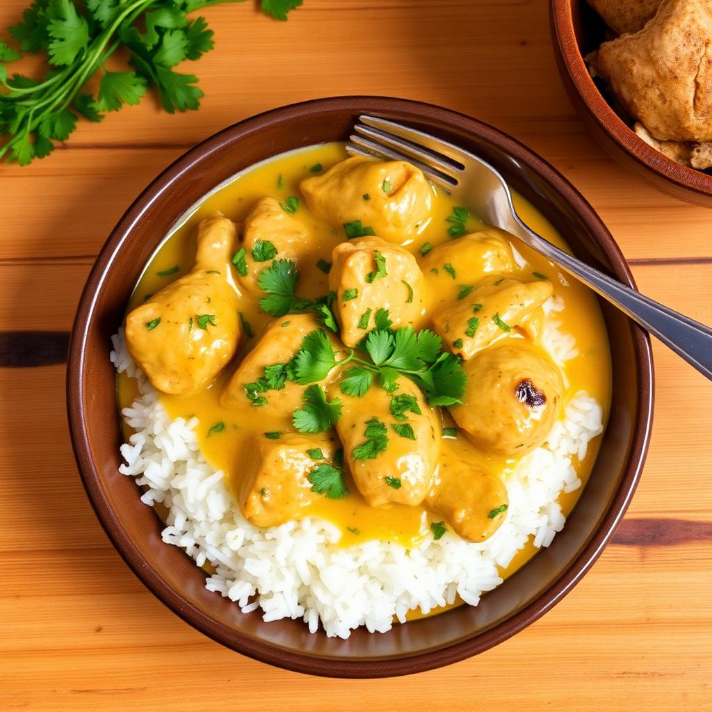 Pollo en Crema Receta Guatemalteca con Thermomix