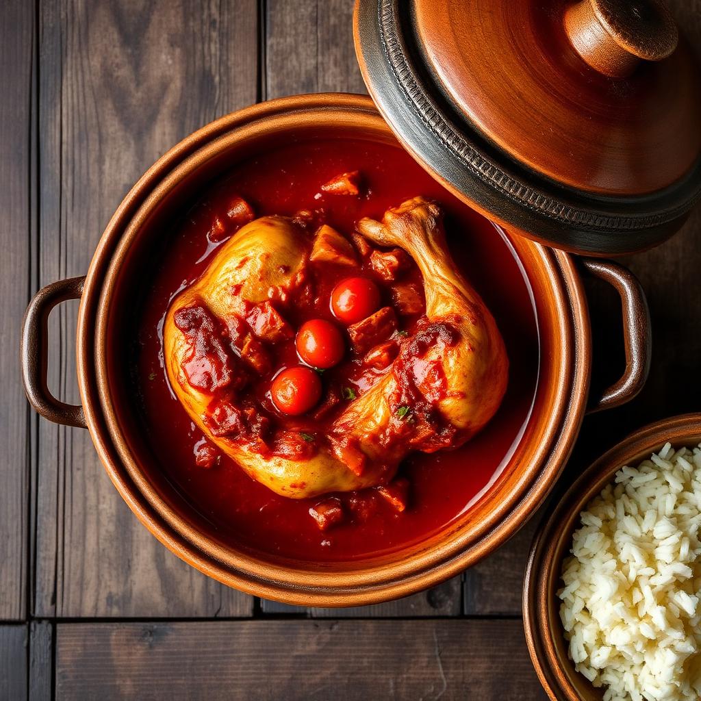 Pollo Guisado con Thermomix